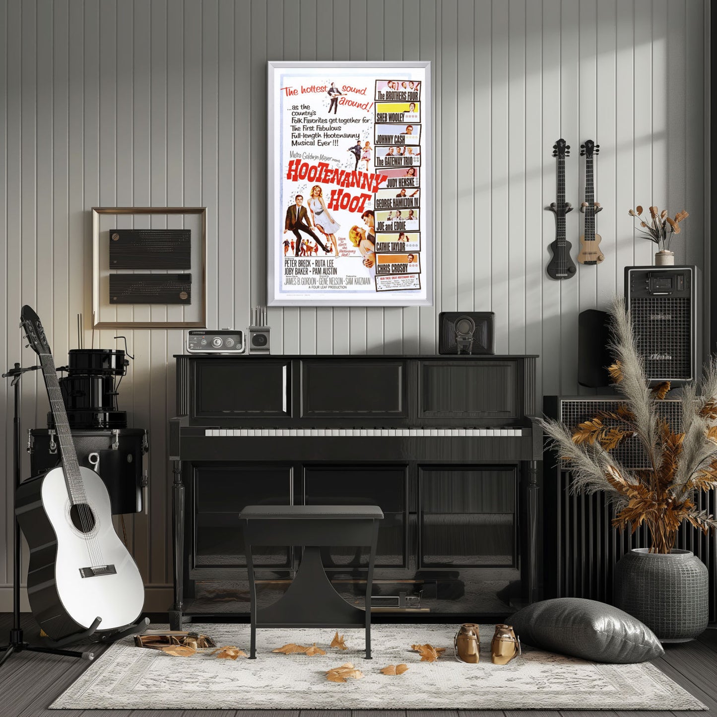 "Hootenanny Hoot" (1963) Framed Movie Poster