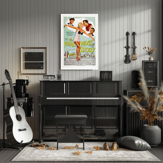 "Girl Most Likely" (1957) Framed Movie Poster