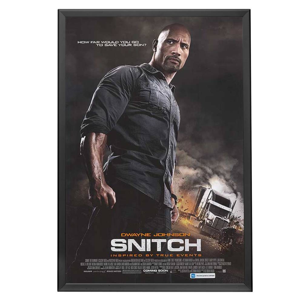 "Snitch" (2013) Framed Movie Poster