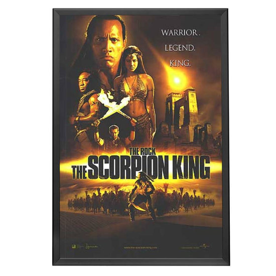 "Scorpion King" (2002) Framed Movie Poster