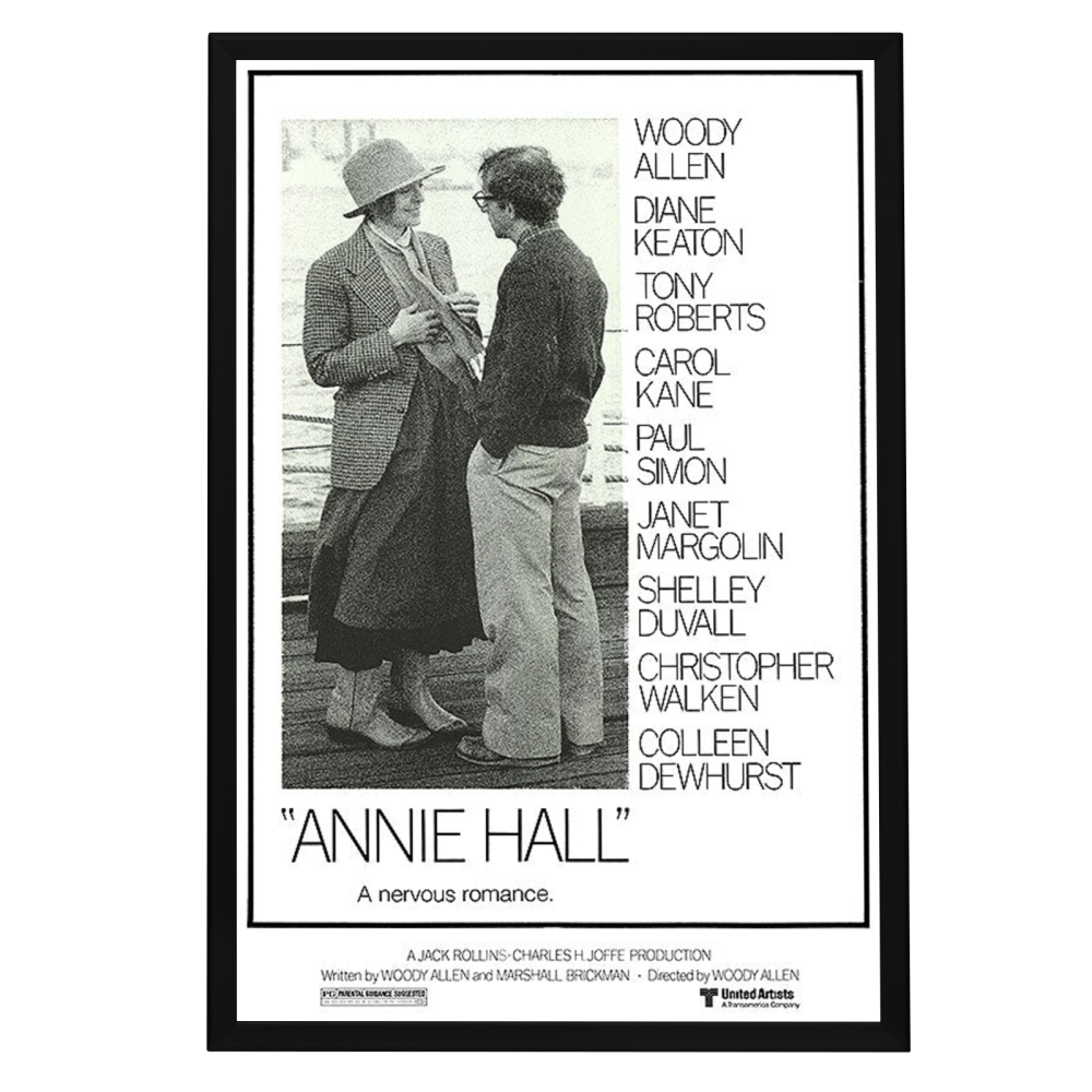 "Annie Hall" (1977) Framed Movie Poster