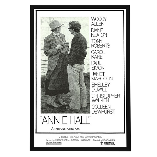 "Annie Hall" (1977) Framed Movie Poster