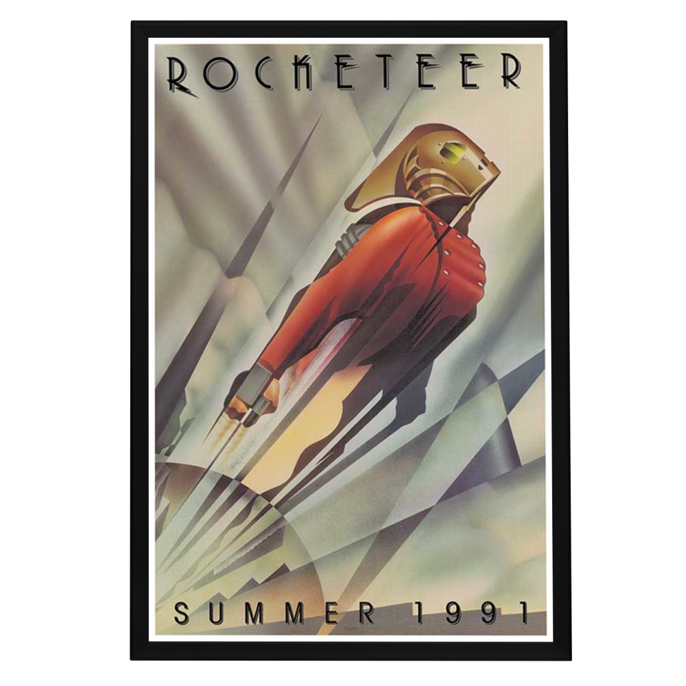 "Rocketeer" (1991) Framed Movie Poster