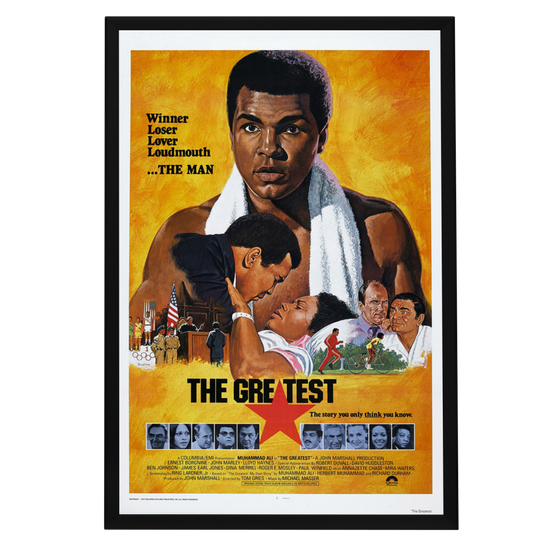 "Greatest" (1977) Framed Movie Poster