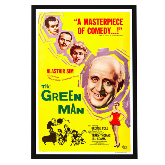 "Green Man" (1950) Framed Movie Poster