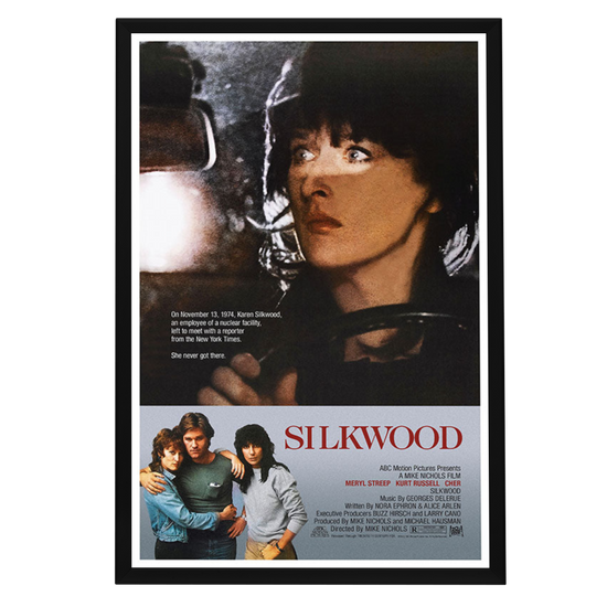 "Silkwood" (1983) Framed Movie Poster