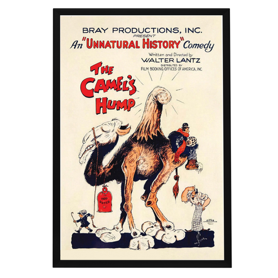 "Camel's Hump How The Camel Got His Hump" (1927) Framed Movie Poster