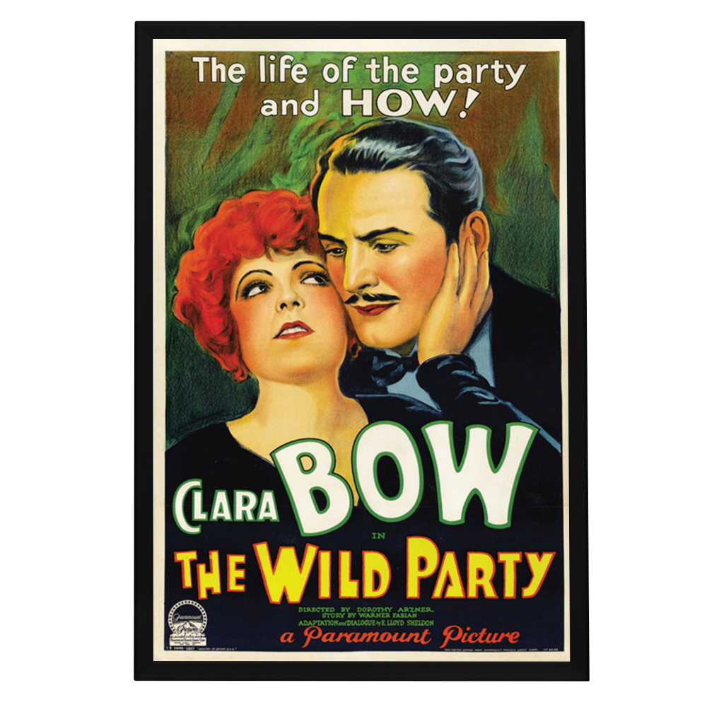 "Wild Party" (1929) Framed Movie Poster