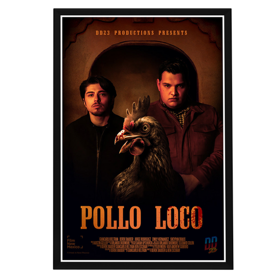 "Pollo Loco" (2023) Framed Movie Poster