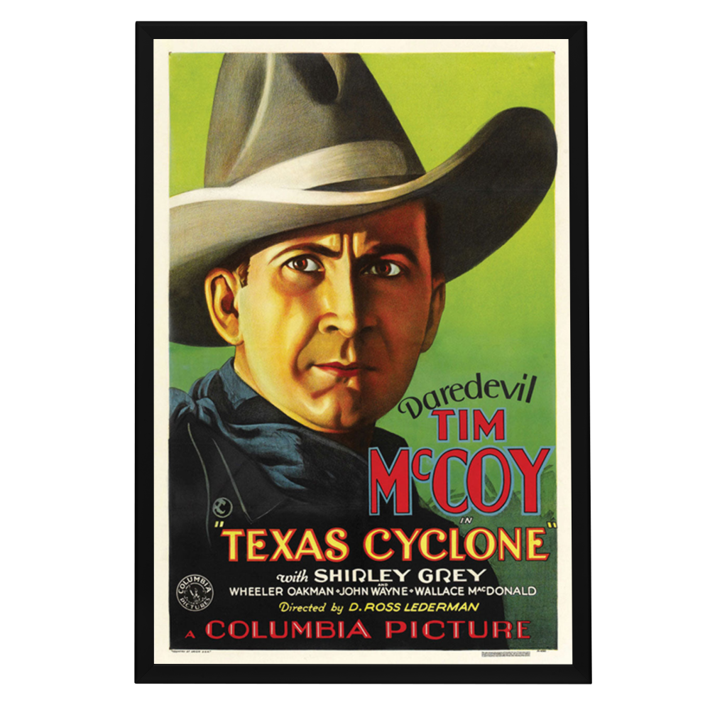 "Texas Cyclone" (1932) Framed Movie Poster