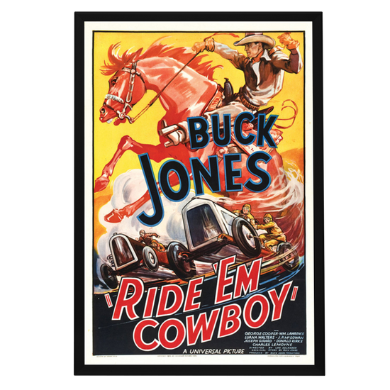 "Ride 'Em Cowboy" (1936) Framed Movie Poster