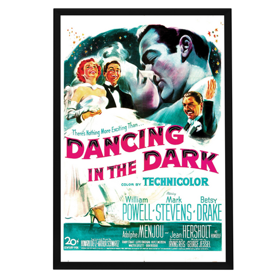 "Dancing In The Dark" (1949) Framed Movie Poster