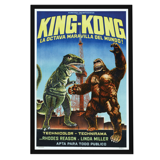 "King Kong Escapes" (1967) Framed Movie Poster