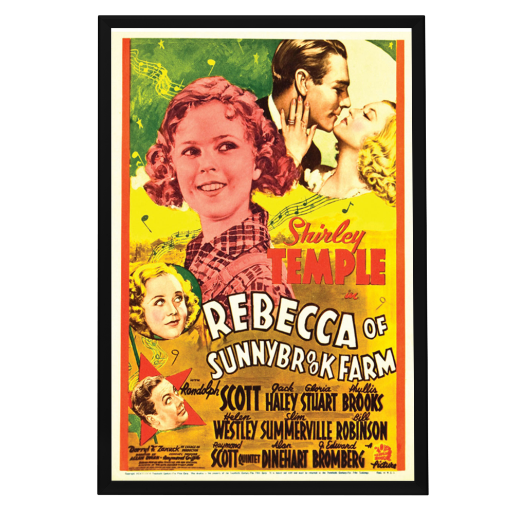 "Rebecca Of Sunnybrook Farm" (1938) Framed Movie Poster