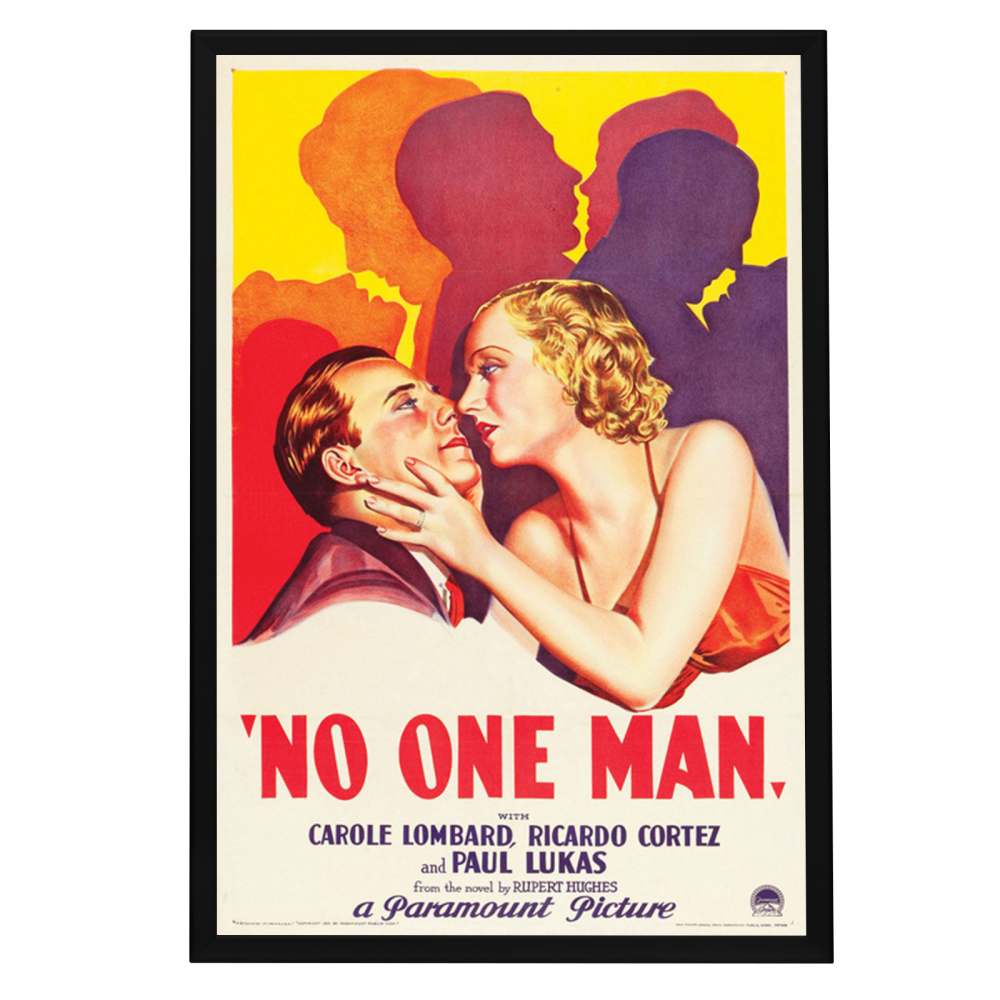 "No One Man" (1932) Framed Movie Poster