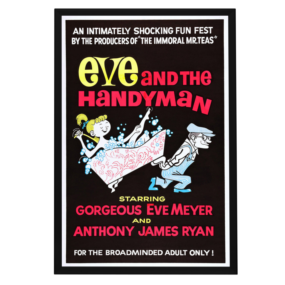 "Eve And The Handyman" (1961) Framed Movie Poster