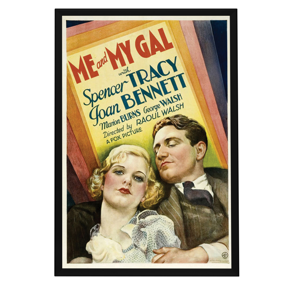 "Me And My Gal" (1932) Framed Movie Poster