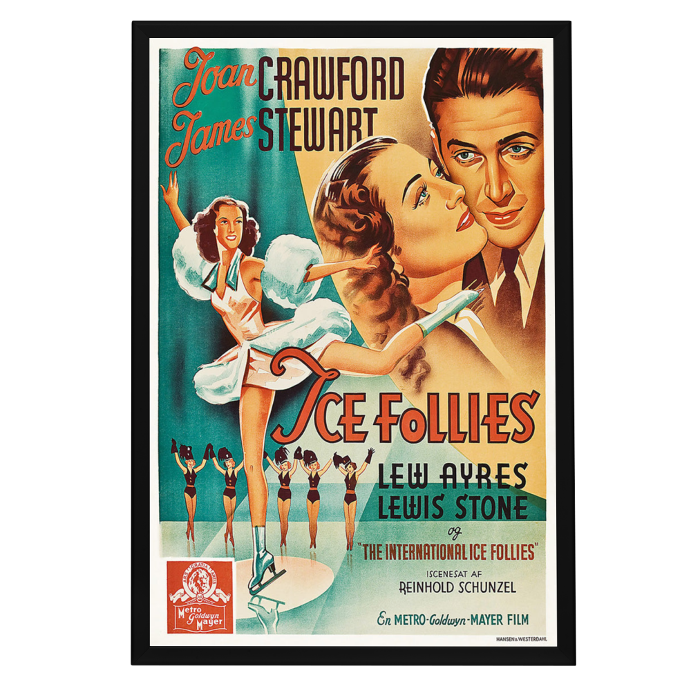 "Ice Follies Of 1939" (1939) Framed Movie Poster