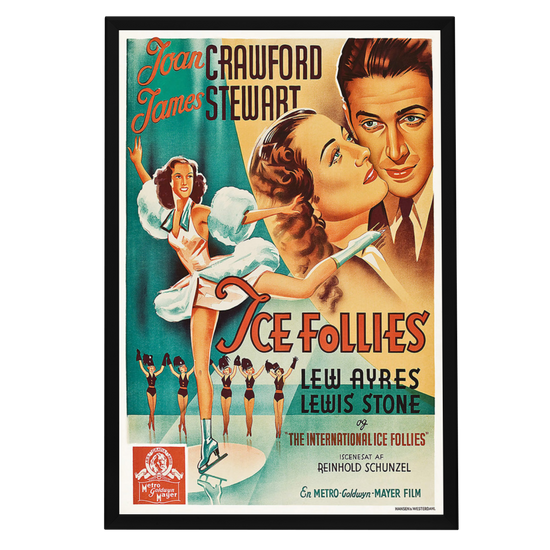 "Ice Follies Of 1939" (1939) Framed Movie Poster