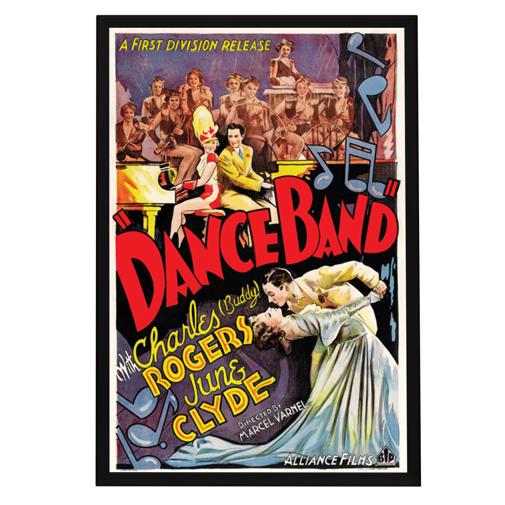 "Dance Band" (1935) Framed Movie Poster