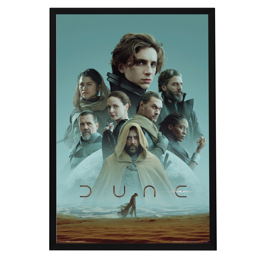 "Dune" (2021) Framed Movie Poster