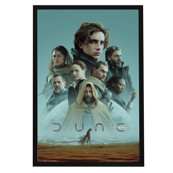 "Dune" (2021) Framed Movie Poster