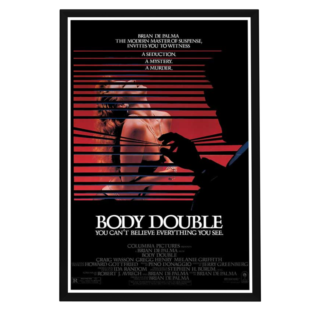 "Body Double" (1984) Framed Movie Poster