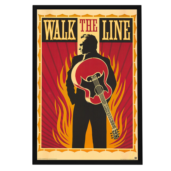 "Walk the Line" (2005) Framed Movie Poster
