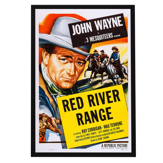 "Red River Range" (1938) Framed Movie Poster