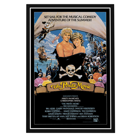 "Pirate Movie" (1982) Framed Movie Poster