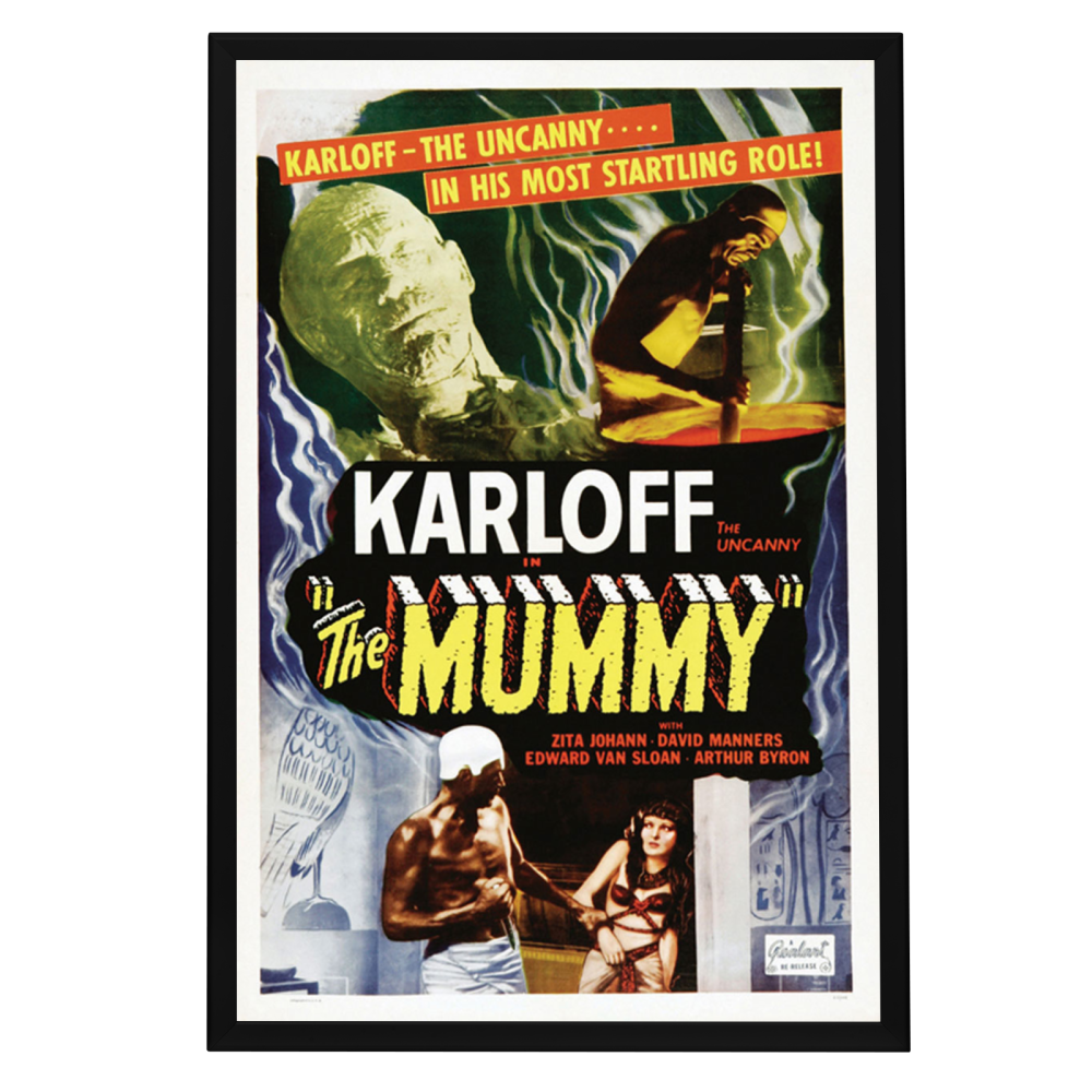 "Mummy" (1932) Framed Movie Poster