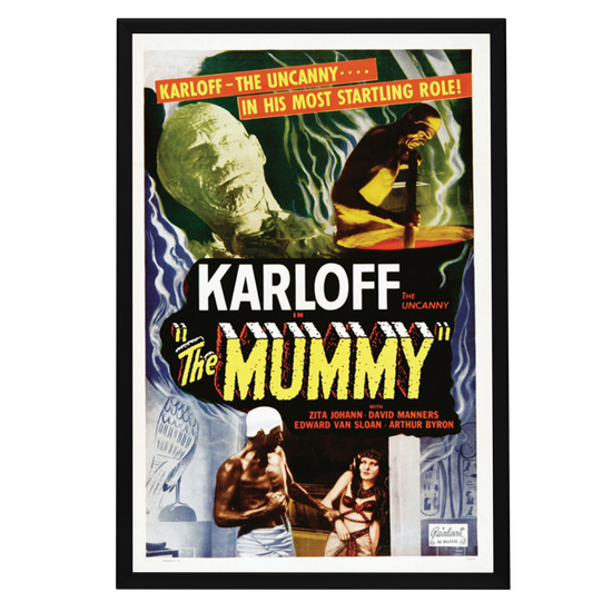 "Mummy" (1932) Framed Movie Poster