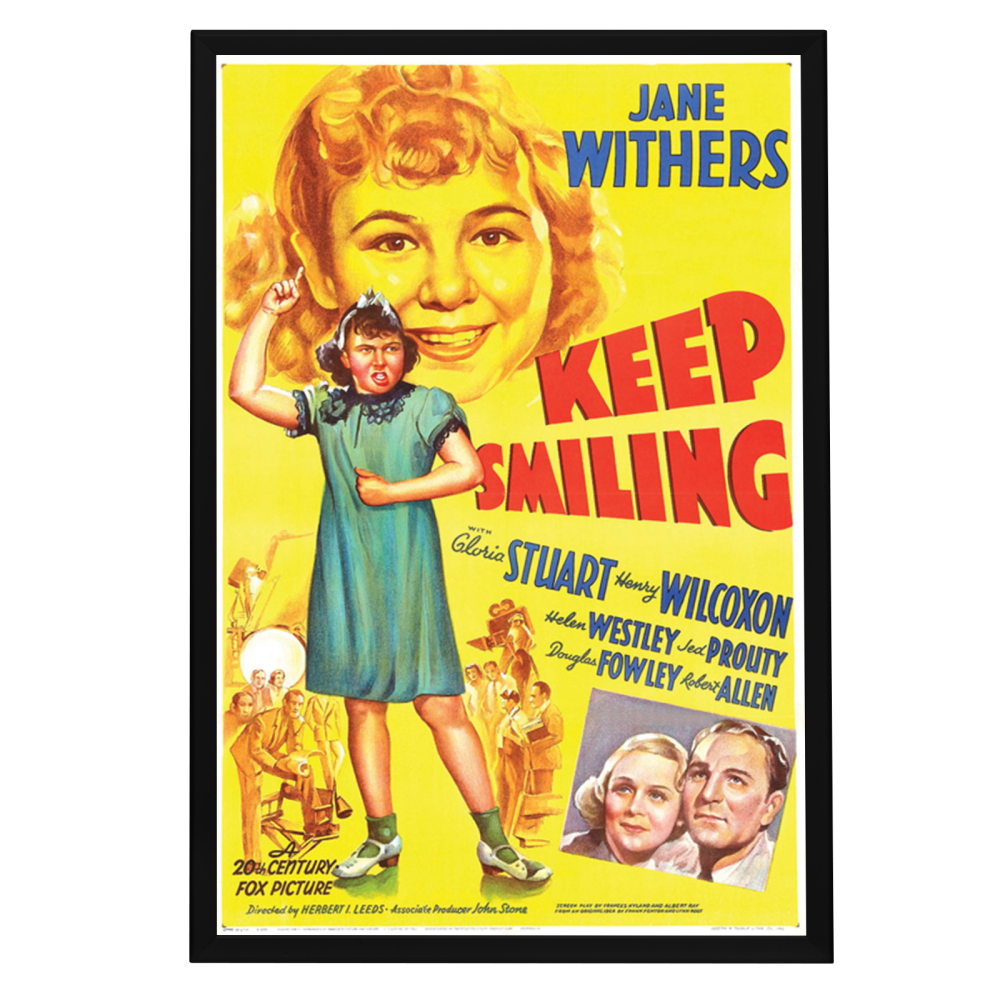 "Keep Smiling" (1938) Framed Movie Poster