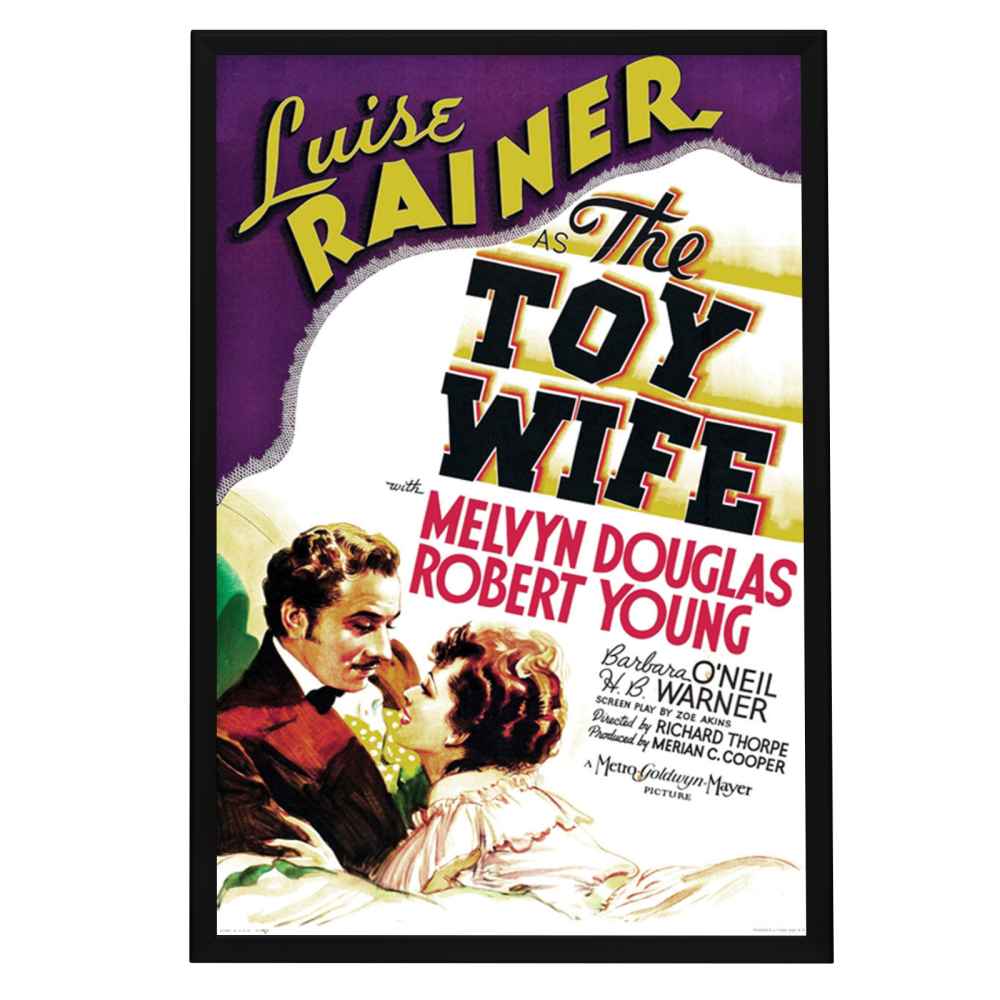 "Toy Wife" (1938) Framed Movie Poster