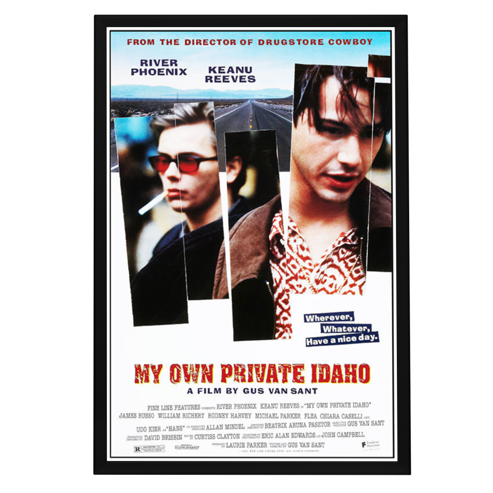 "My Own Private Idaho" (1991) Framed Movie Poster