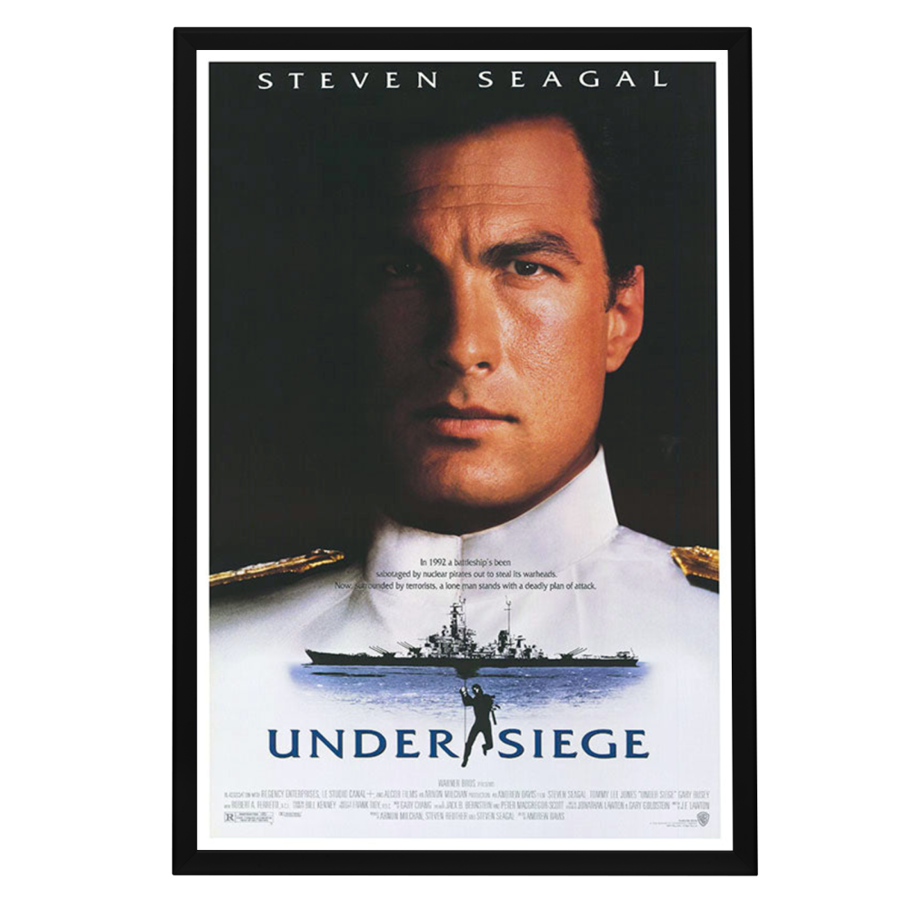 "Under Siege" (1992) Framed Movie Poster