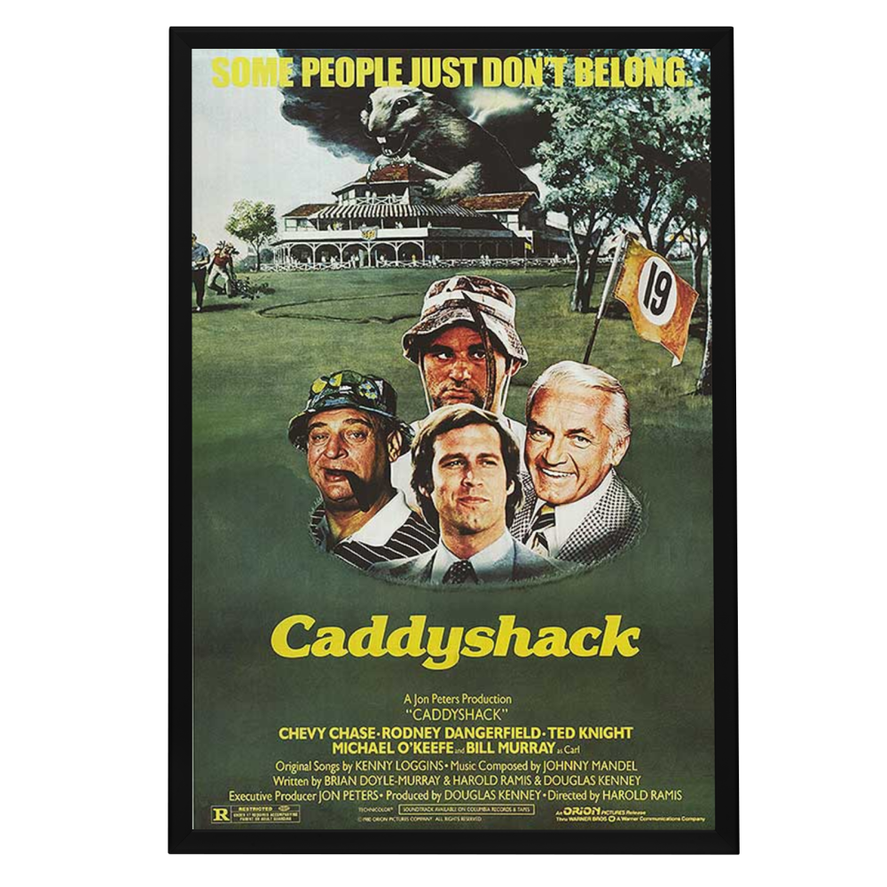 "Caddyshack" (1980) Framed Movie Poster