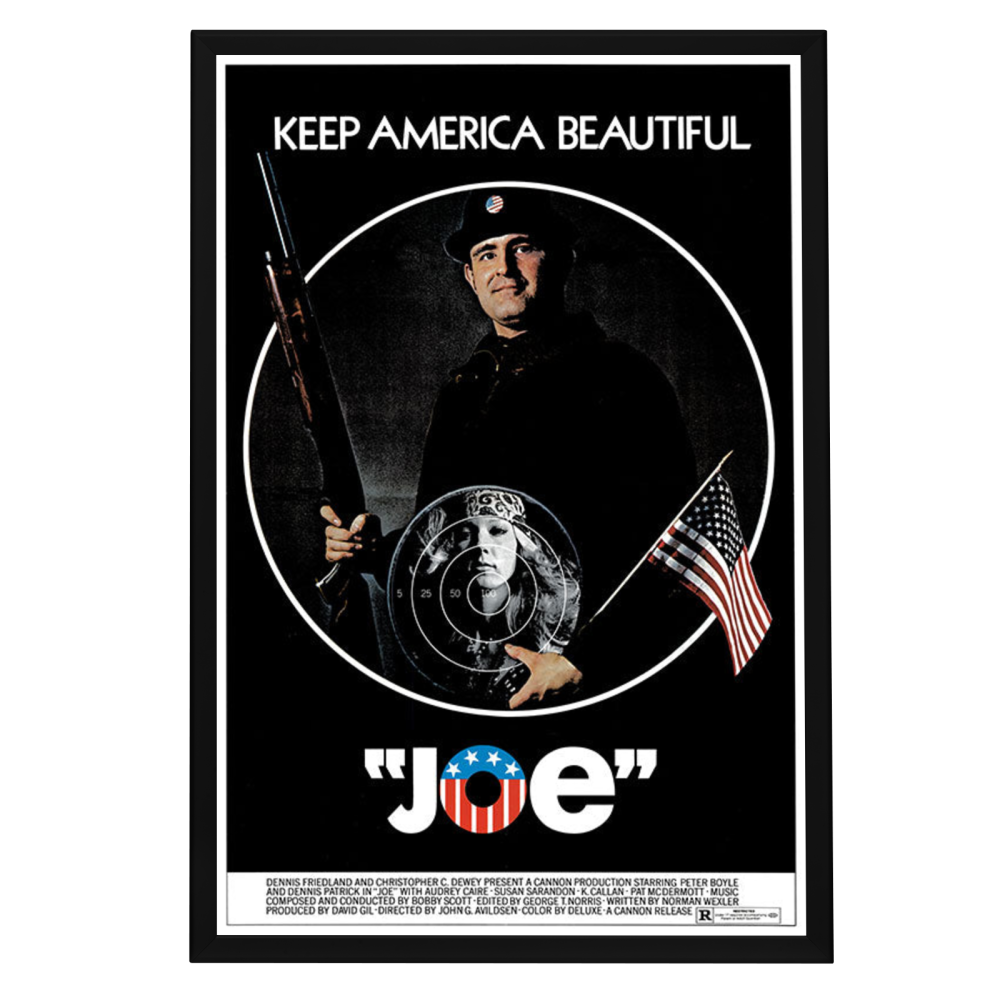 "Joe" (1970) Framed Movie Poster