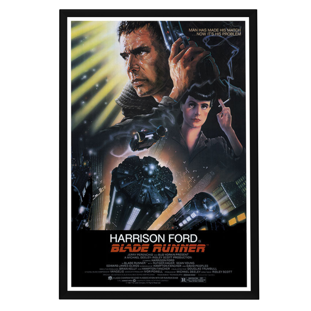 "Blade Runner" (1982) Framed Movie Poster