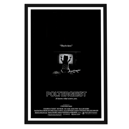 "Poltergeist" (1982) Framed Movie Poster