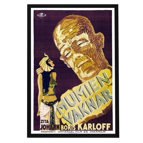 "Mummy" (1932) Framed Movie Poster