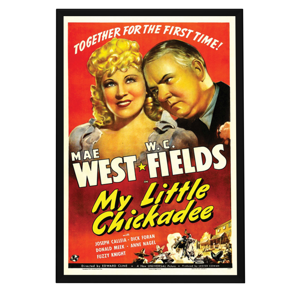 "My Little Chickadee" (1940) Framed Movie Poster