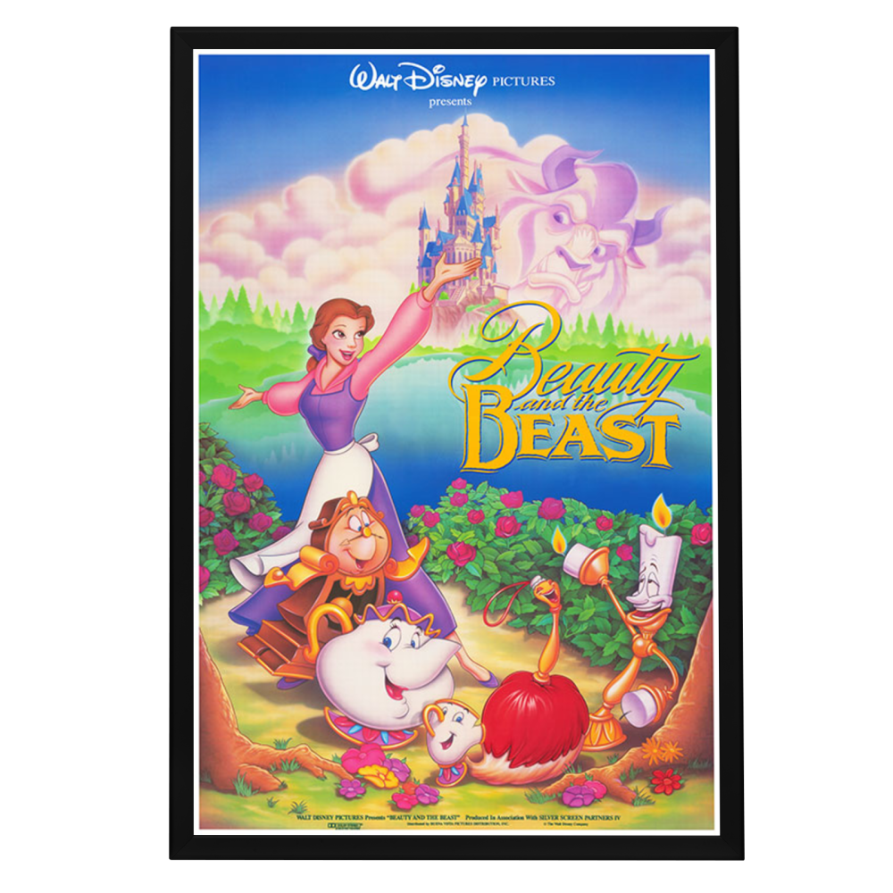 "Beauty and the Beast" Framed Movie Poster