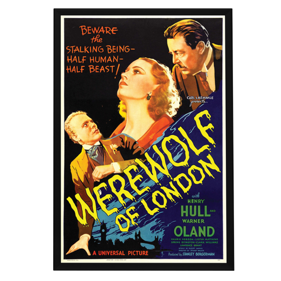 "Werewolf Of London" (1935) Framed Movie Poster