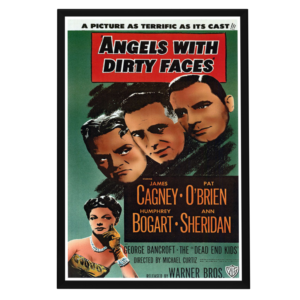 "Angels with Dirty Faces" (1938) Framed Movie Poster