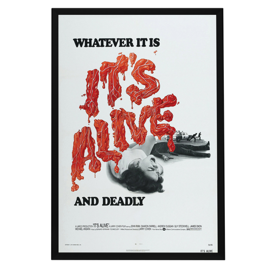 "It's Alive" (1974) Framed Movie Poster