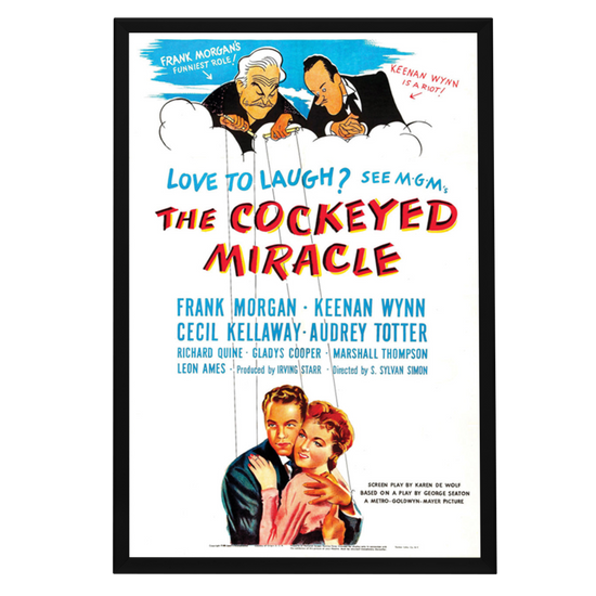 "Cockeyed Miracle" (1946) Framed Movie Poster