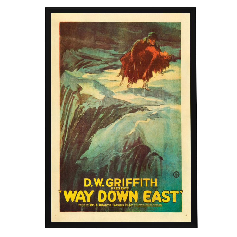 "Way Down East" (1920) Framed Movie Poster