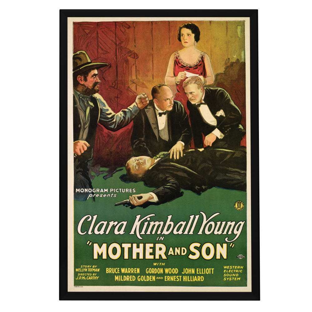 "Mother And Son" (1931) Framed Movie Poster