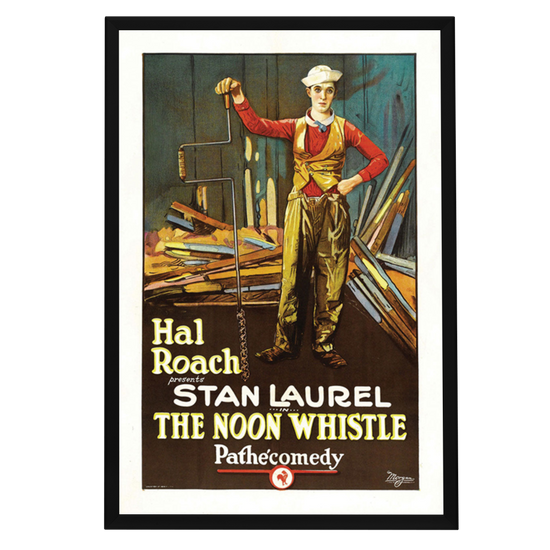 "Noon Whistle" (1923) Framed Movie Poster